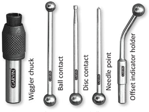 Wiggler Chuck & Centre Finder Set for Milling and other Machines