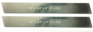 Parting Blade HSS 1/8" X 3/4" X 6"