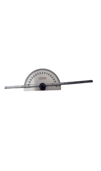 Protractor Depth Gauge Round - Scale Measurement 150 mm