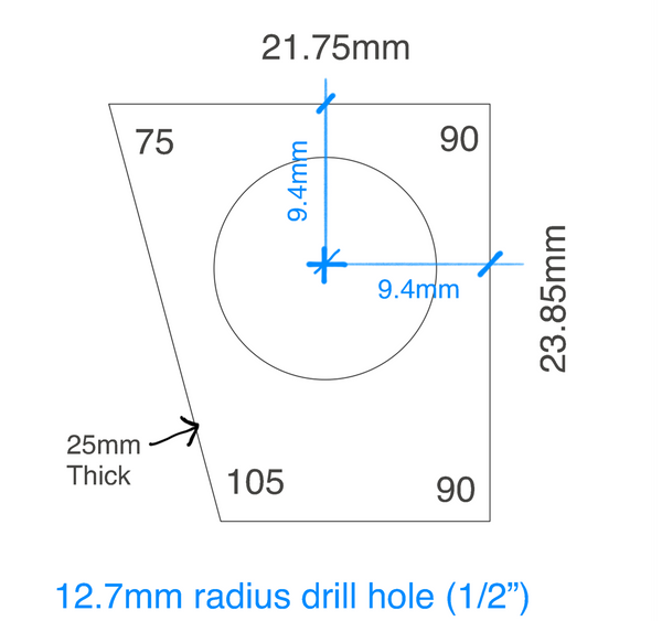Angle Plate for Mini Universal Metal Bender