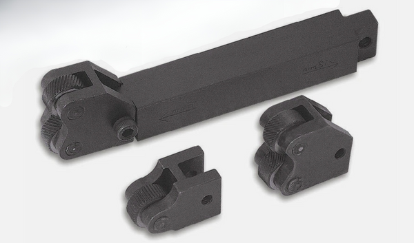 Knurling Tool Holder Kit 3 Head Knurls for 12mm & 16mm Centre Height | Diamond & Straight Fine Medium Knurl Heads