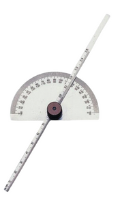 Protractor Depth Gauge Round - Scale Measurement 150 mm