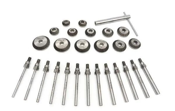 Professional Valve Seat & Face Cutter Set 13 Piece with Expandable Pilots