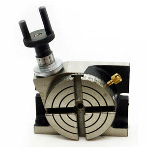 3" Inch Rotary Table Horizontal & Vertical 4 Slot with Clamping Kit