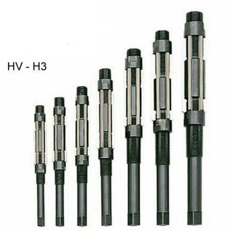 7 Pcs Adjustable Hand Reamer Expanding Set HV to H3  - Range 1/4"-15/32"