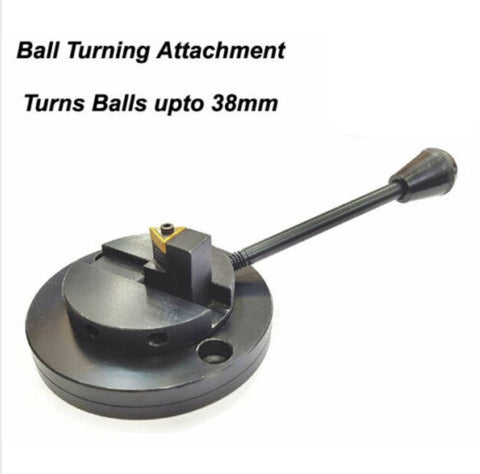 Ball Turning Attachment for Lathe Machines Center Height 3.5” Turn Balls & Cones