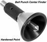 Bell Punch Center Finder for Round Bars Hardened Point