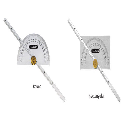 PROTRACTOR with DEPTH GAUGE SCALE 150 mm Garage Measuring Tool